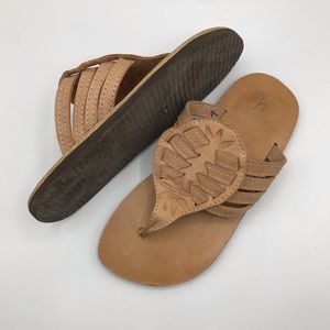Mexican tan Leather sandals